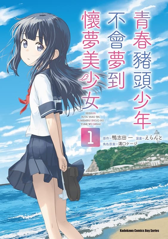 [青春猪头少年不会梦到怀梦美少女][えらんと×鸭志田一][1-3卷完][角川][BW]